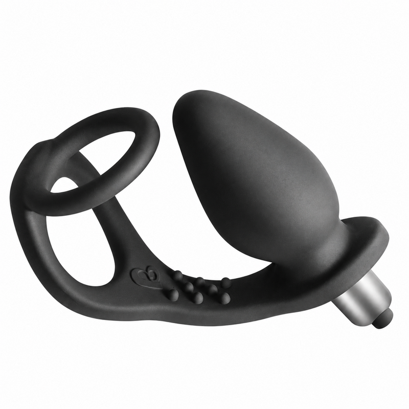 ROCKS-OFF - RO-ZEN PROSTATE VIBRATOR WITH DUAL RING 7 SPEEDS ONYX BLACK - Foto 1 ROCKS-OFF - RO-ZEN PROSTATE VIBRATOR WITH DUAL RING 7 SPEEDS ONYX BLACK - sexbliss - Foto 1