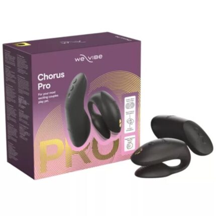 WE-VIBE - CHORUS PRO PREMIUM COUPLES VIBRATOR SATIN BLACK - sexbliss - Foto 1