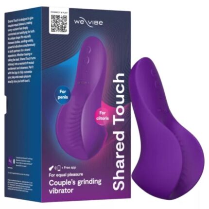 WE-VIBE - SHARED TOUCH DOUBLE-SIDED COUPLES VIBRATOR PURPLE - sexbliss - Foto 1