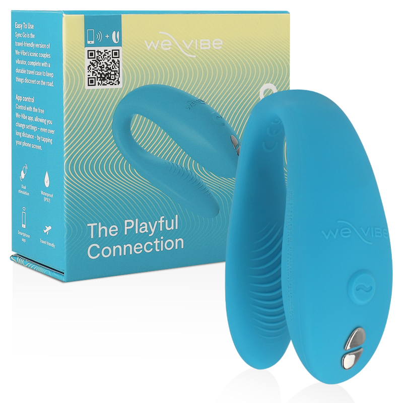 WE-VIBE - SYNC GO DUAL STIMULATOR TURQUOISE - Foto 1 WE-VIBE - SYNC GO DUAL STIMULATOR TURQUOISE - sexbliss - Foto 1