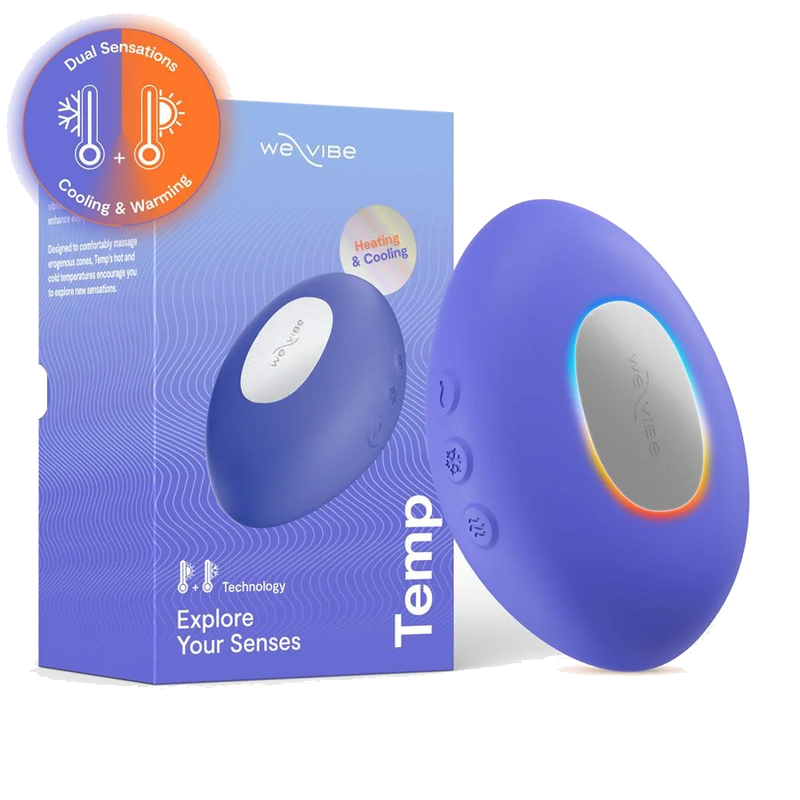 WE-VIBE - TEMP HEATING AND COOLING VIBRATOR LAVENDER BLUE - Foto 1 WE-VIBE - TEMP HEATING AND COOLING VIBRATOR LAVENDER BLUE - sexbliss - Foto 1