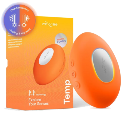 WE-VIBE - TEMP HEATING AND COOLING VIBRATOR TANGERINE - sexbliss - Foto 1