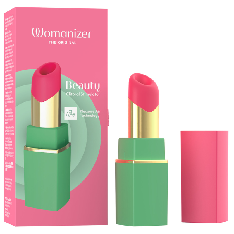WOMANIZER - BEAUTY SUCTION CLITORAL STIMULATOR 6 INTENSITY LEVELS GREEN AND PINK - Foto 1 WOMANIZER - BEAUTY SUCTION CLITORAL STIMULATOR 6 INTENSITY LEVELS GREEN AND PINK - sexbliss - Foto 1