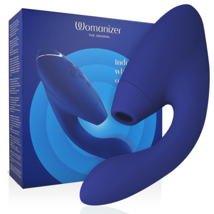 WOMANIZER - DUO 2 STIMULATOR BLUE - sexbliss - Foto 1