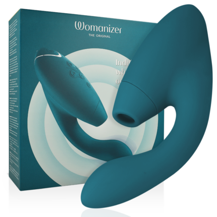WOMANIZER - DUO 2 STIMULATOR BLUE PETROL - sexbliss - Foto 1