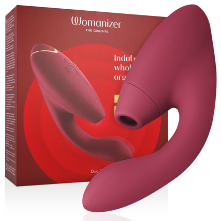 WOMANIZER - DUO 2 STIMULATOR BORDEAUX - sexbliss - Foto 1