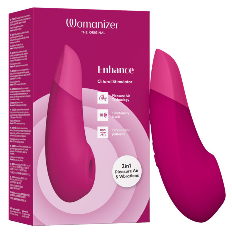 WOMANIZER - ENHANCE CLITORIAL STIMULATOR VIBRANT PINK - Foto 1 WOMANIZER - ENHANCE CLITORIAL STIMULATOR VIBRANT PINK - sexbliss - Foto 1