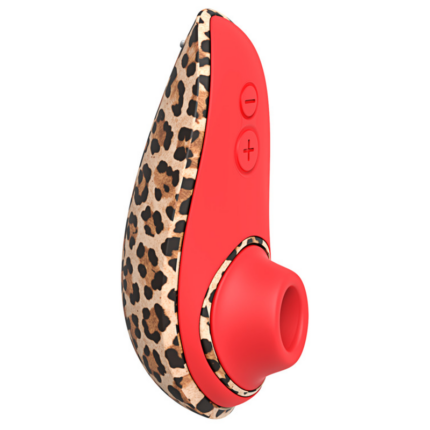 WOMANIZER - LIBERTY 2 SUCTION CLITORAL STIMULATOR 8 INTENSITY LEVELS LEOPARD PRINT - sexbliss - Foto 1