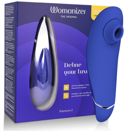 WOMANIZER - PREMIUM 2 CLITORAL STIMULATOR BLUEBERRY - sexbliss - Foto 1