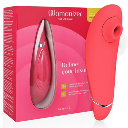 WOMANIZER - PREMIUM 2 CLITORAL STIMULATOR RASPBERRY - sexbliss - Foto 1