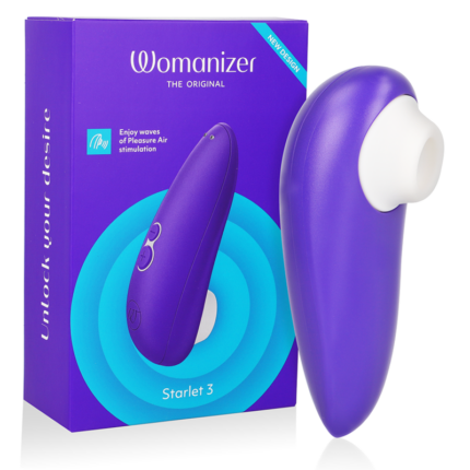 WOMANIZER - STARLET 3 CLITORAL STIMULATOR INDIGO - sexbliss - Foto 1