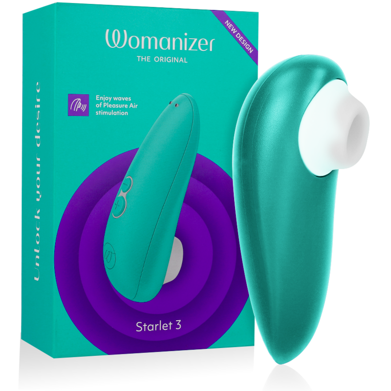 WOMANIZER - STARLET 3 CLITORAL STIMULATOR TURQUOISE - Foto 1 WOMANIZER - STARLET 3 CLITORAL STIMULATOR TURQUOISE - sexbliss - Foto 1