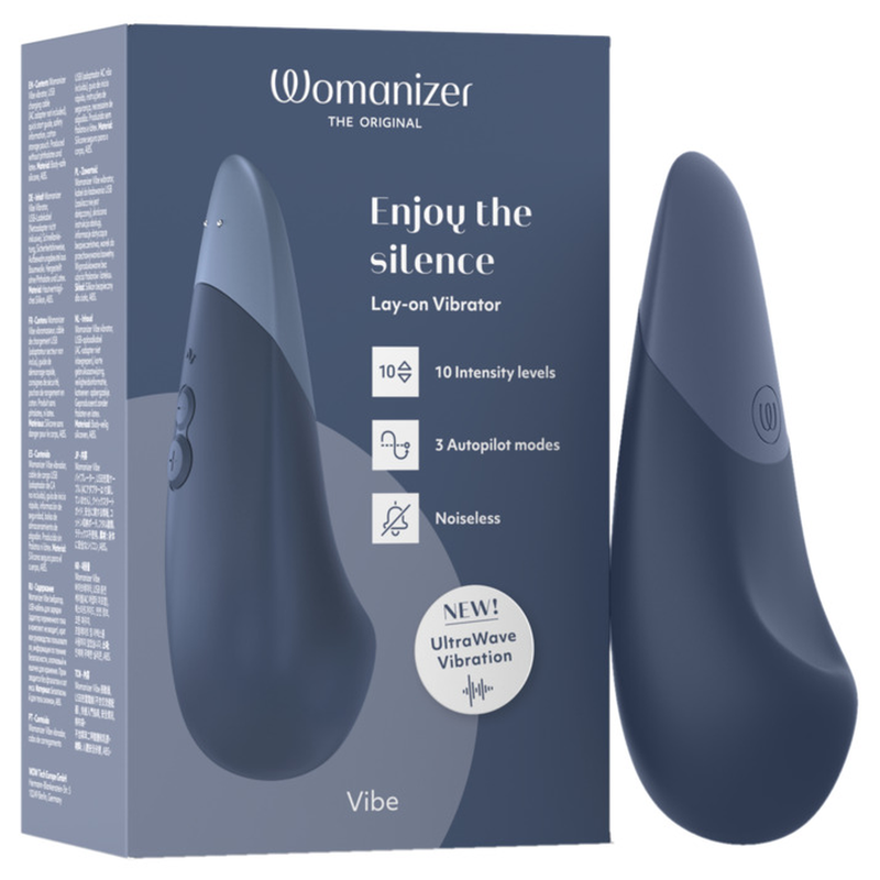 WOMANIZER - VIBE LAY-ON SILENT VIBRATOR DARK BLUE - Foto 1 WOMANIZER - VIBE LAY-ON SILENT VIBRATOR DARK BLUE - sexbliss - Foto 1
